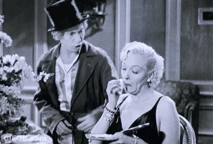 Harpo Marx Powder Attack GIF