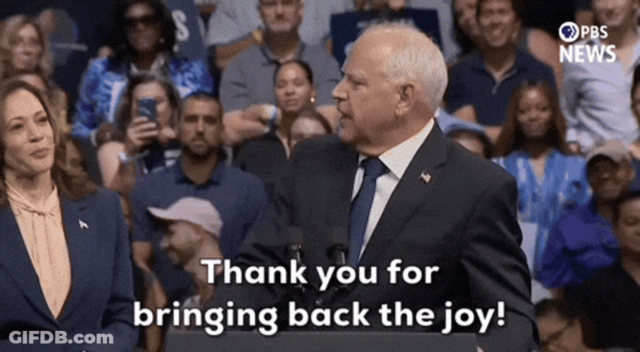 Harris Walz Bring Back Joy Zoom Out GIF