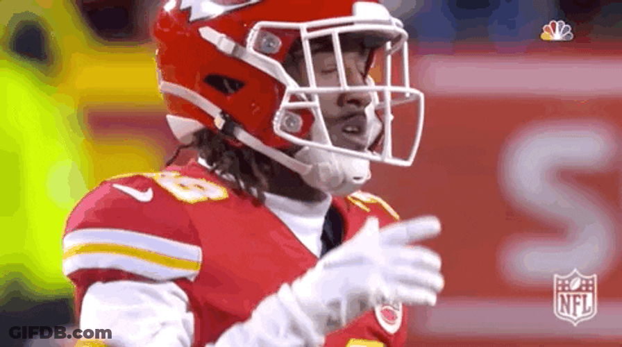 Harrison Butker Kicking Powerhouse GIF