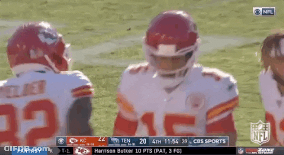 Harrison Butker Praised By Teammates Kicking Icon GIF