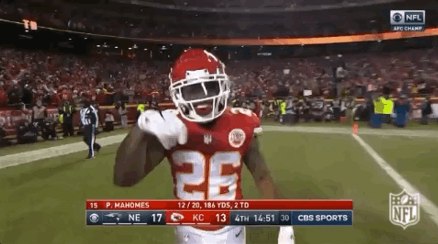 Harrison Butker Teammates Running For Celebration GIF