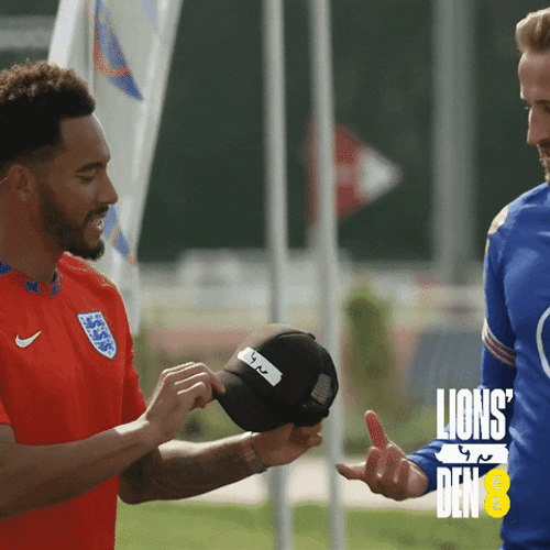 Harry Kane Wearing A Cap GIF