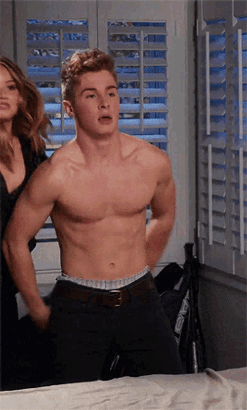 Harry Muscles GIF