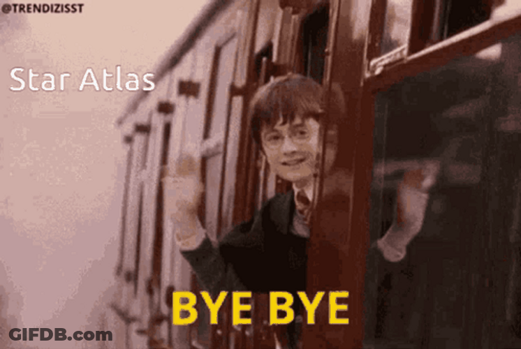Harry Potter Bye Meme GIF