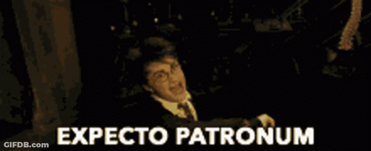 Harry Potter Expecto Patronum GIF