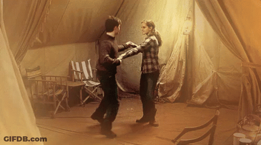 Harry Potter Hermione Dance GIF