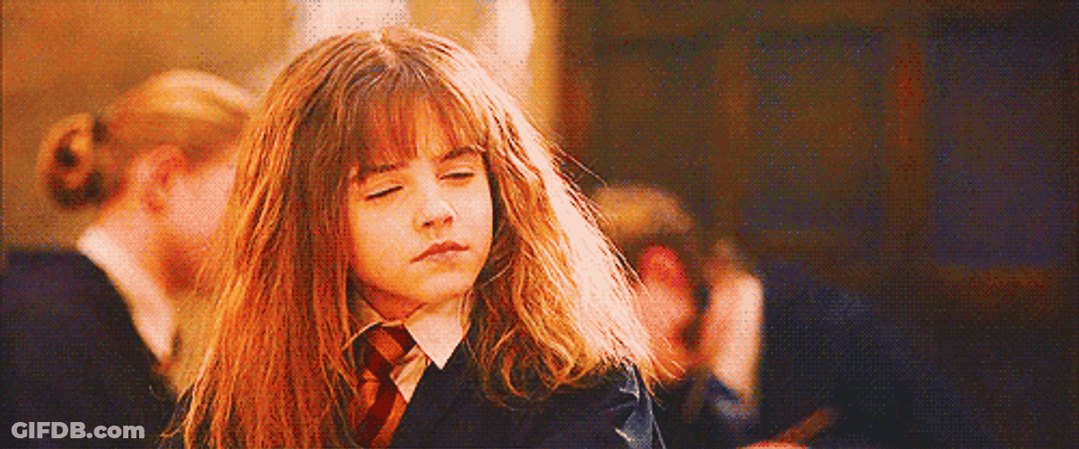 Harry Potter Hermione Shocked GIF