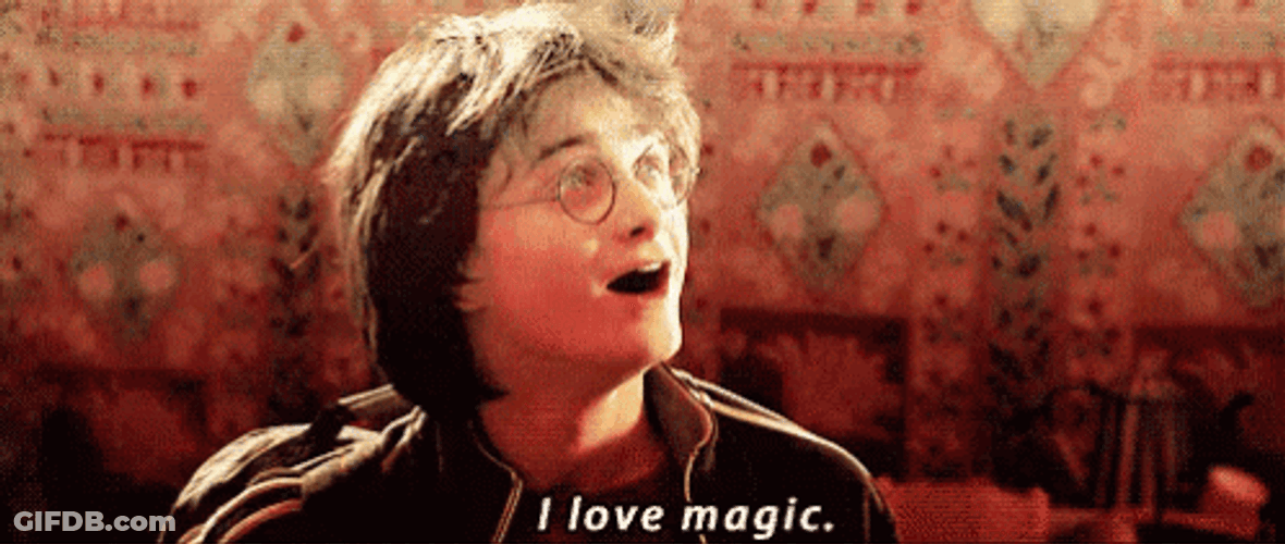 Harry Potter I Love Magic GIF