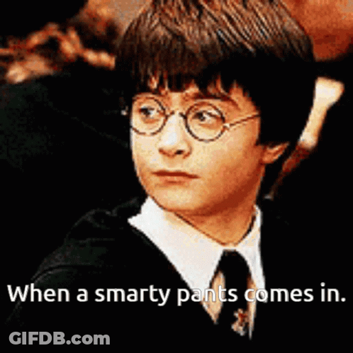 Harry Potter In Glasses And Tie GIF