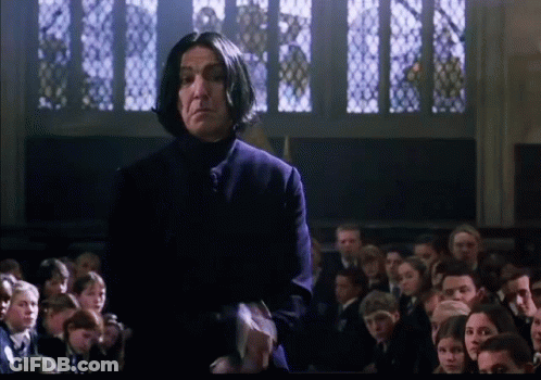 Harry Potter Severus Snape GIF