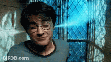 Harry Potter Smiling In Front Of Window GIF