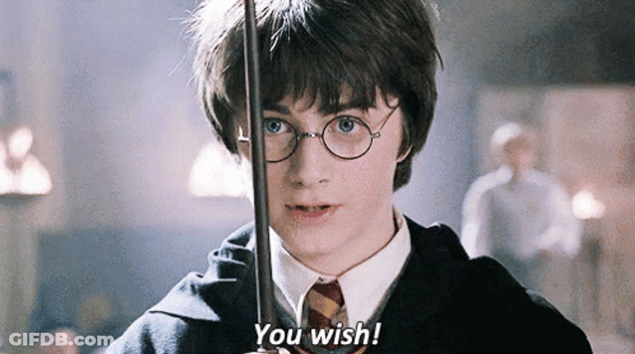 Harry Potter You Wish GIF