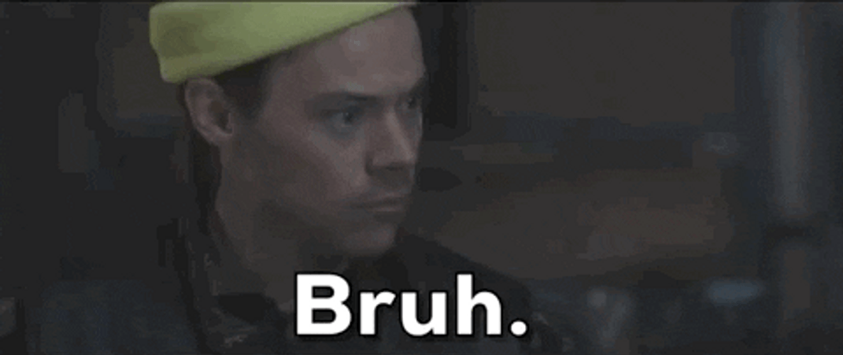 Harry Styles Bruh GIF