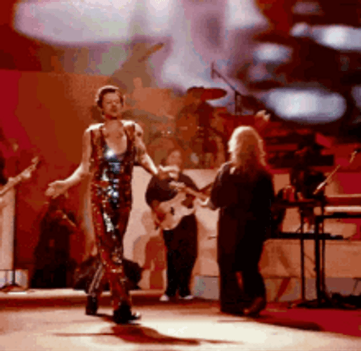 Harry Styles Dancing Coachella GIF