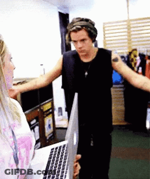 Harry Styles Shimmy Dance GIF