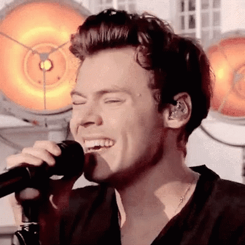 Harry Styles Singing GIF