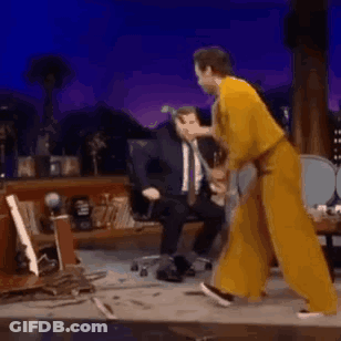 Harry Styles Table Smash GIF