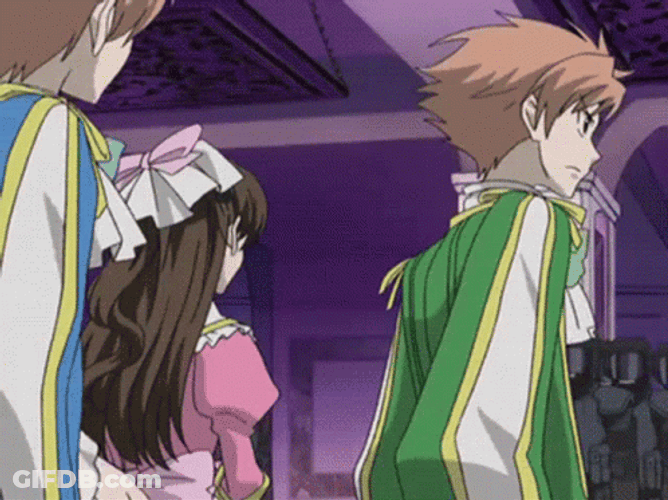 Haruhi Fujioka And Hikaru Hitachiin GIF