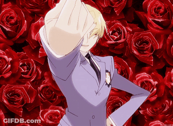 Haruhi Fujioka Sparkling Magic Spell GIF