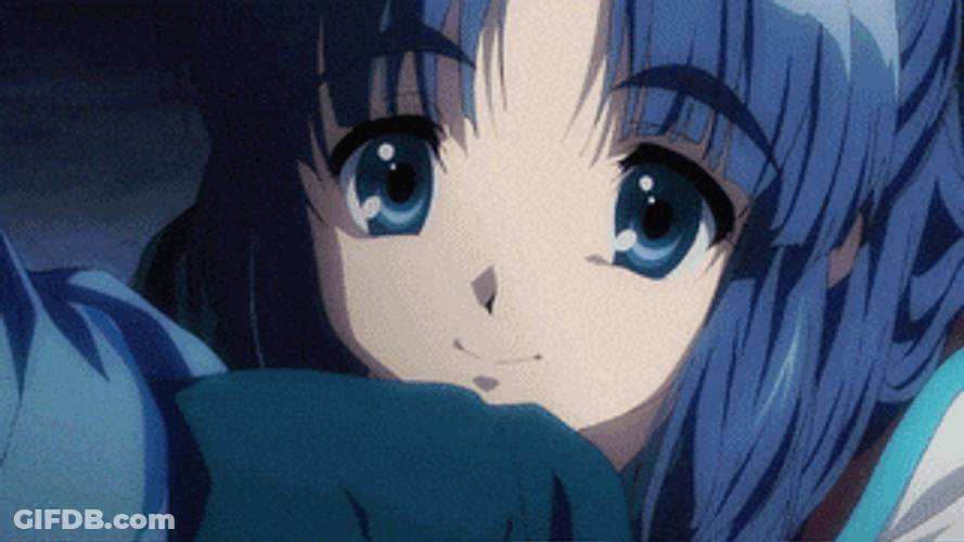 Haruhi Ryoko Asakura Stabbing Kyon GIF