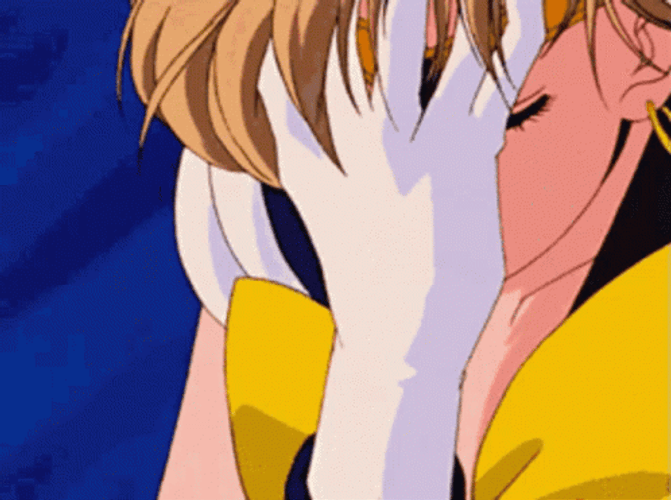 Haruka Tenoh Sailor Uranus Hair Flip GIF