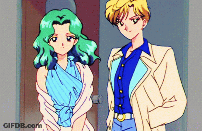 Haruka Tenoh Sailor Uranus Neptune GIF