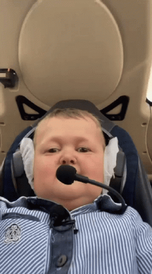Hasbulla Magomedov Cute Pilot Captain Wink GIF