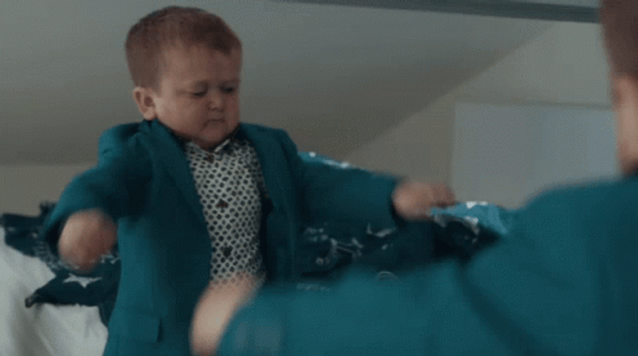 Hasbulla Magomedov Cute Wearing Formal Suit GIF