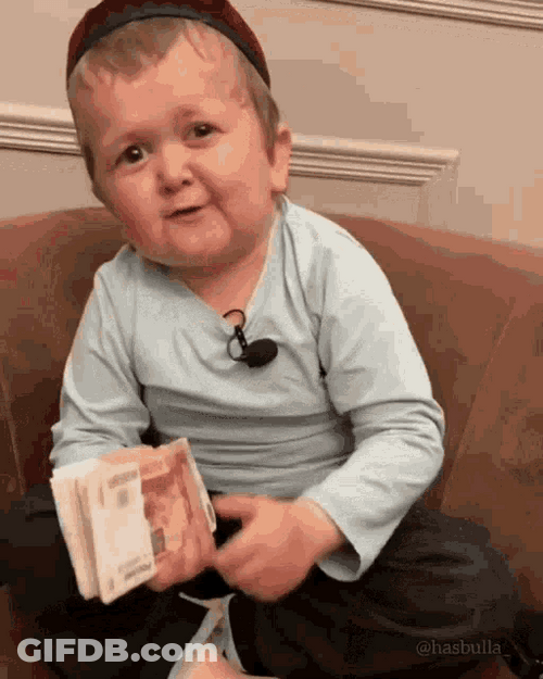 Hasbulla Magomedov Rich Holding Cash Money GIF