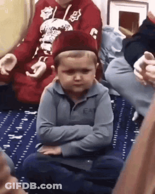 Hasbulla Mini Khabib Bored Pissed Music Tribute GIF