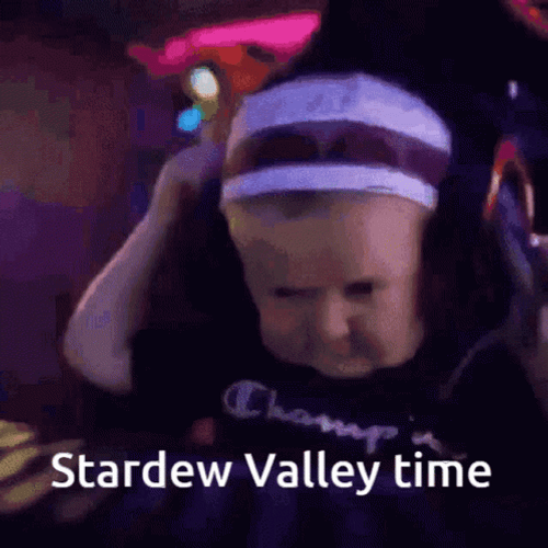 Hasbulla Stardew Valley Time GIF