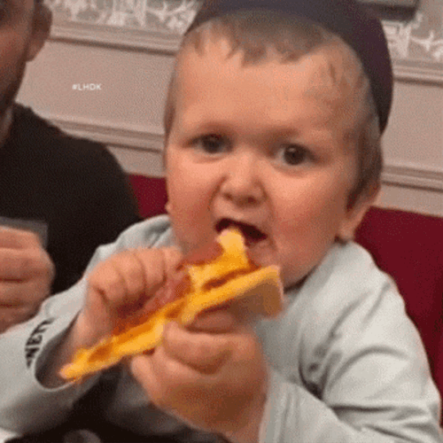 Hasbullah Eating Pizza GIF