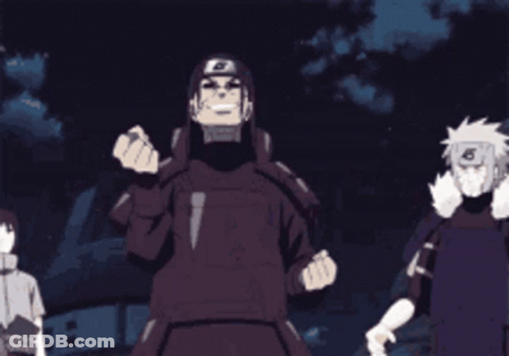 Hashirama And Tobirama Teleporting GIF
