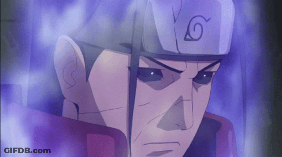 Hashirama Senju Purple Aura GIF