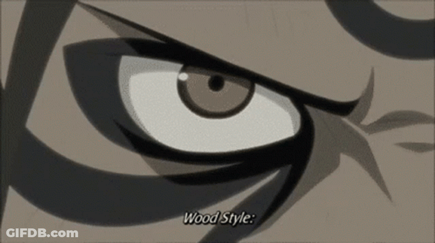 Hashirama Senju Summoning Big Wood GIF