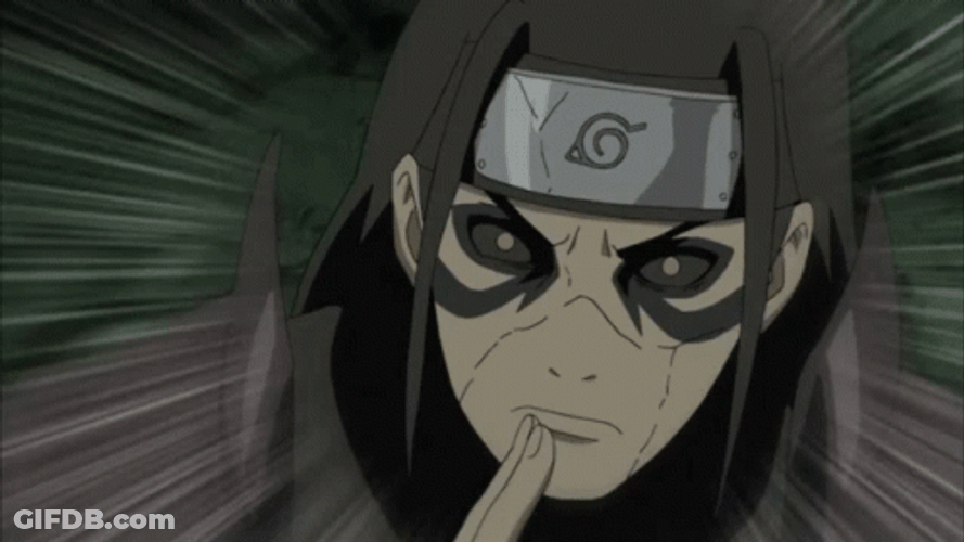 Hashirama Senju Summoning Torri GIF