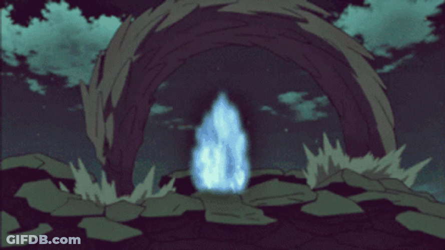 Hashirama Senju Wood Dragon GIF
