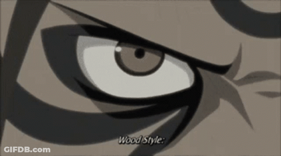 Hashirama Senju Wood Style GIF