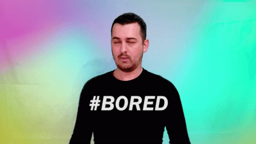 Hashtag Bored Victor Koch GIF