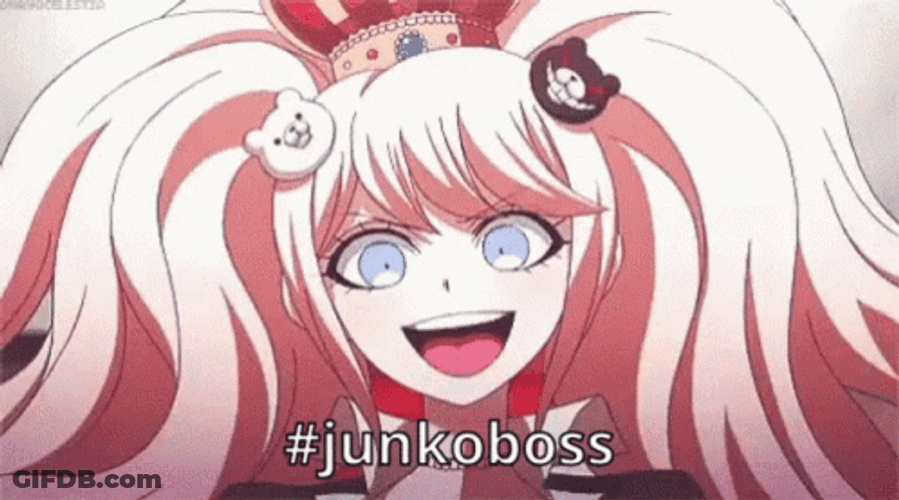 Hashtag Junko Enoshima Junko Boss GIF