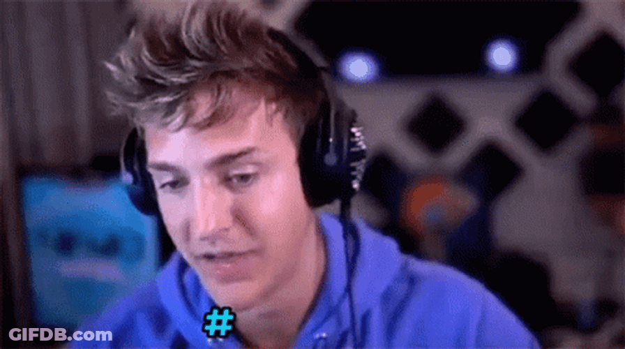 Hashtag Rage Quit Gamer Ninja GIF