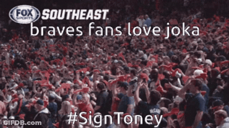 Hashtag Sign Toney Fans Chanting GIF