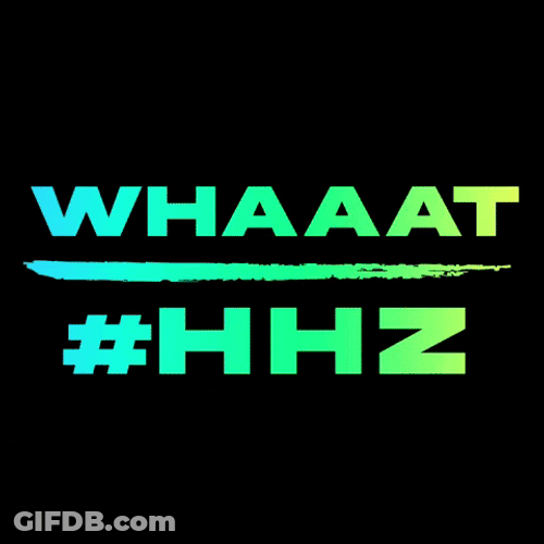 Hashtag Whaaat Minimalist Design GIF