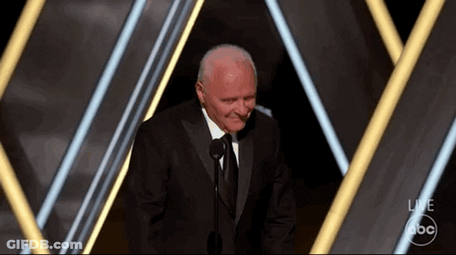 Hat Tip Anthony Hopkins GIF