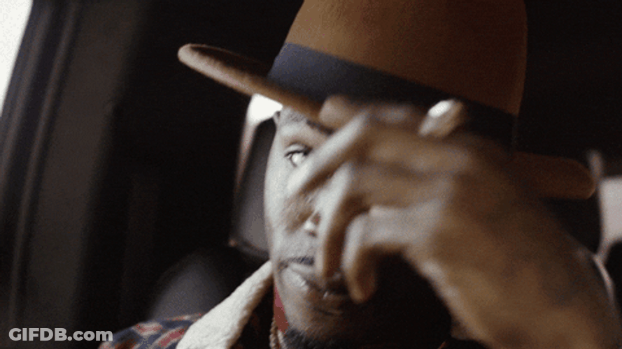 Hat Tip Awkward Smile GIF