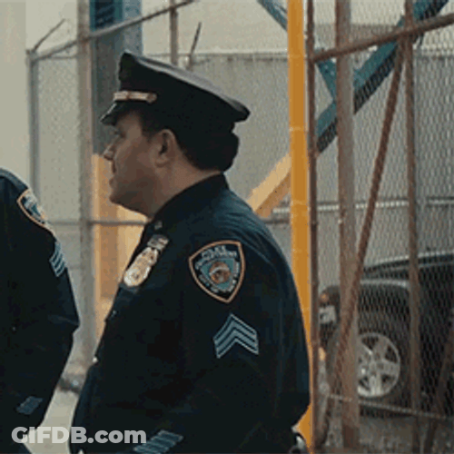 Hat Tip Police Officer GIF