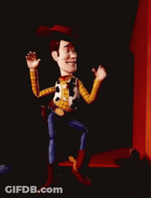 Hat Tip Woody Toy Story GIF