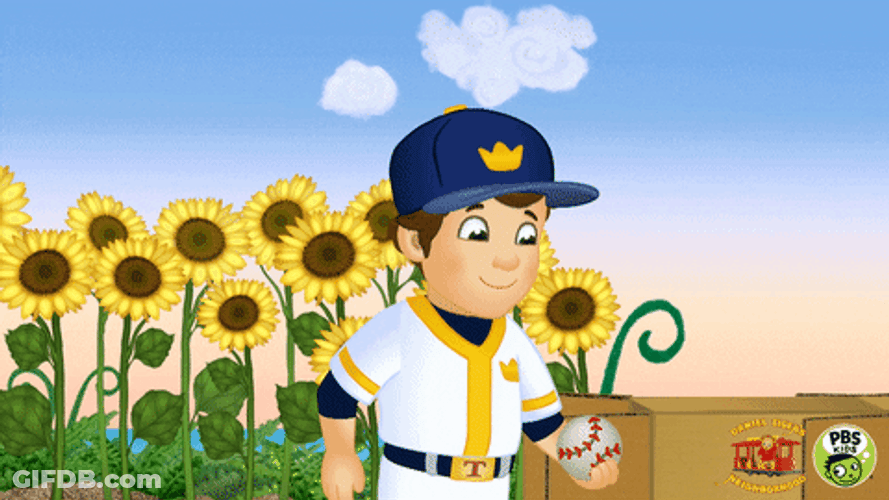 Hat Trick Baseball GIF