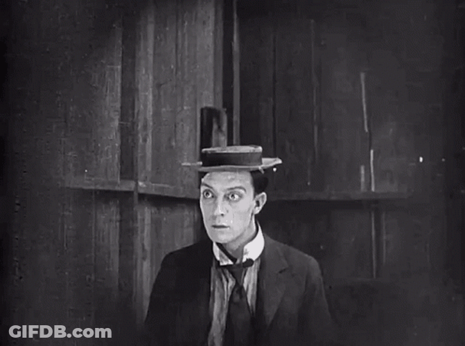 Hat Trick Cap Buster Keaton GIF