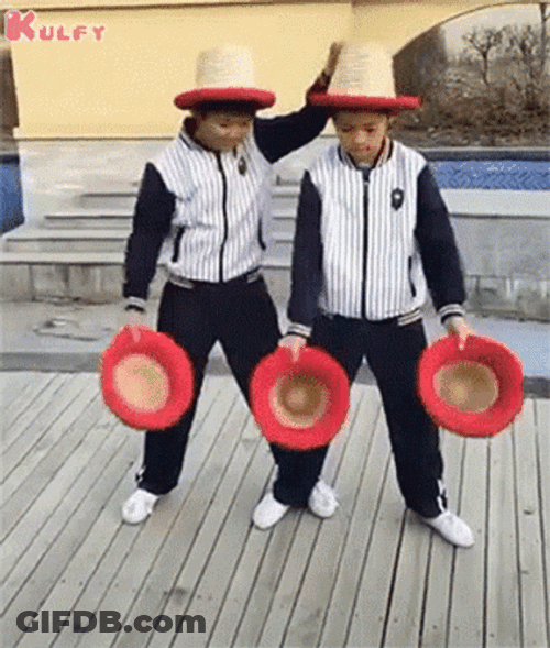 Hat Trick Its Going Round And Round GIF